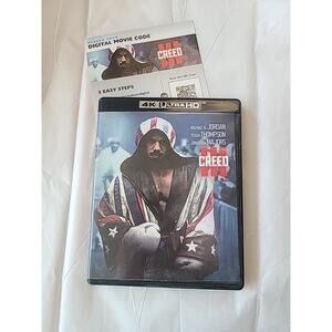 Creed III Blu Ray / DVD Complete w/digital code 2023 Ultra HD PG-13